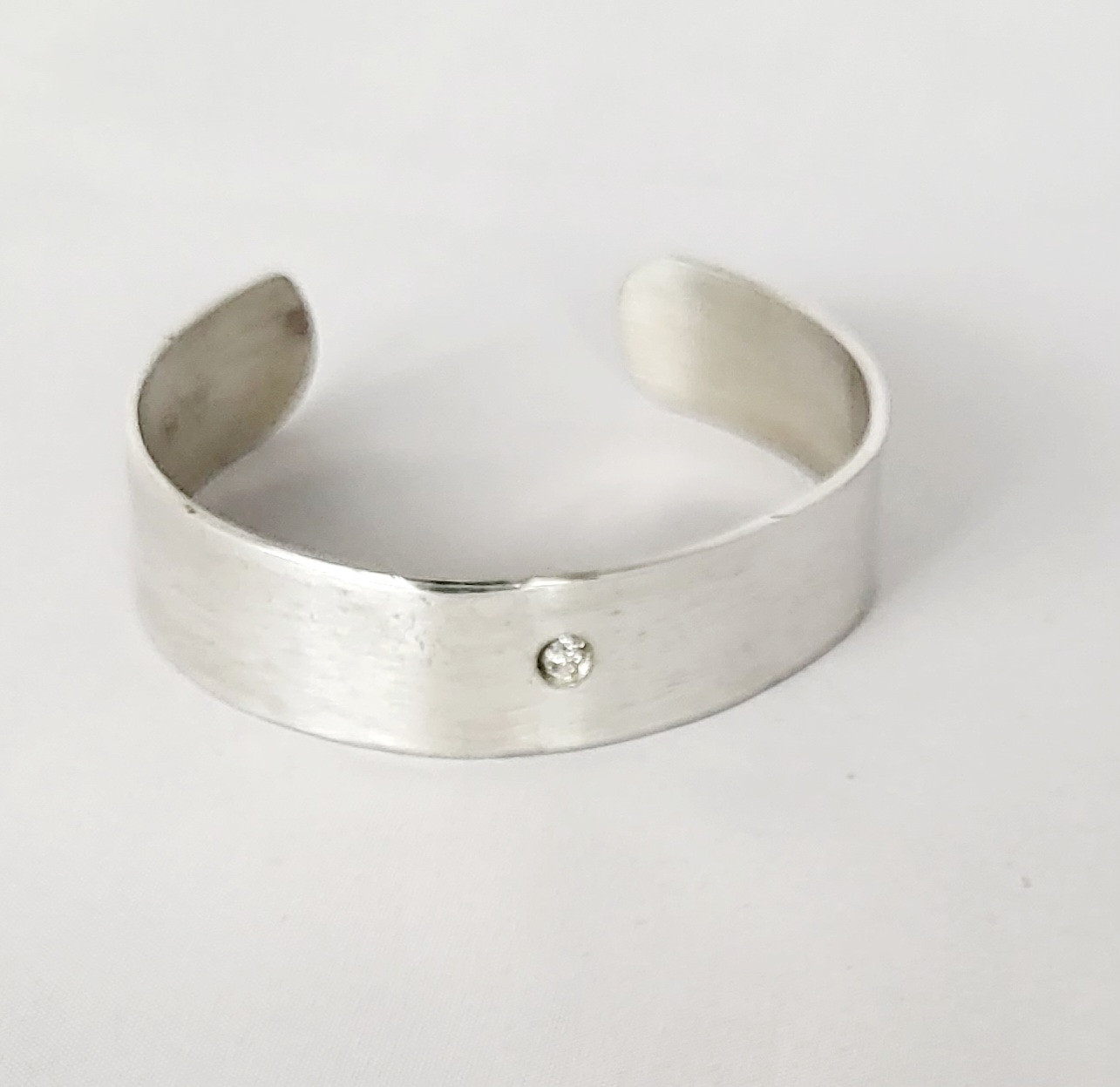 Gerecycleerd zilveren armband 